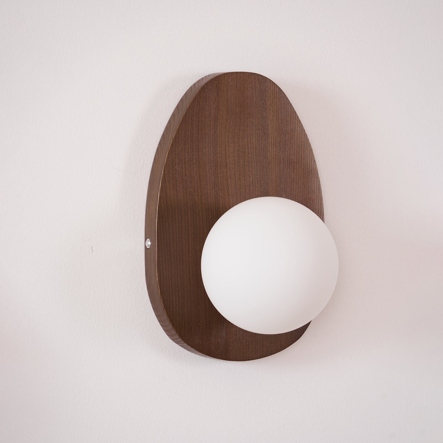 Walnora Globe Wall Light, Plug-In Wall Sconce, detail 12