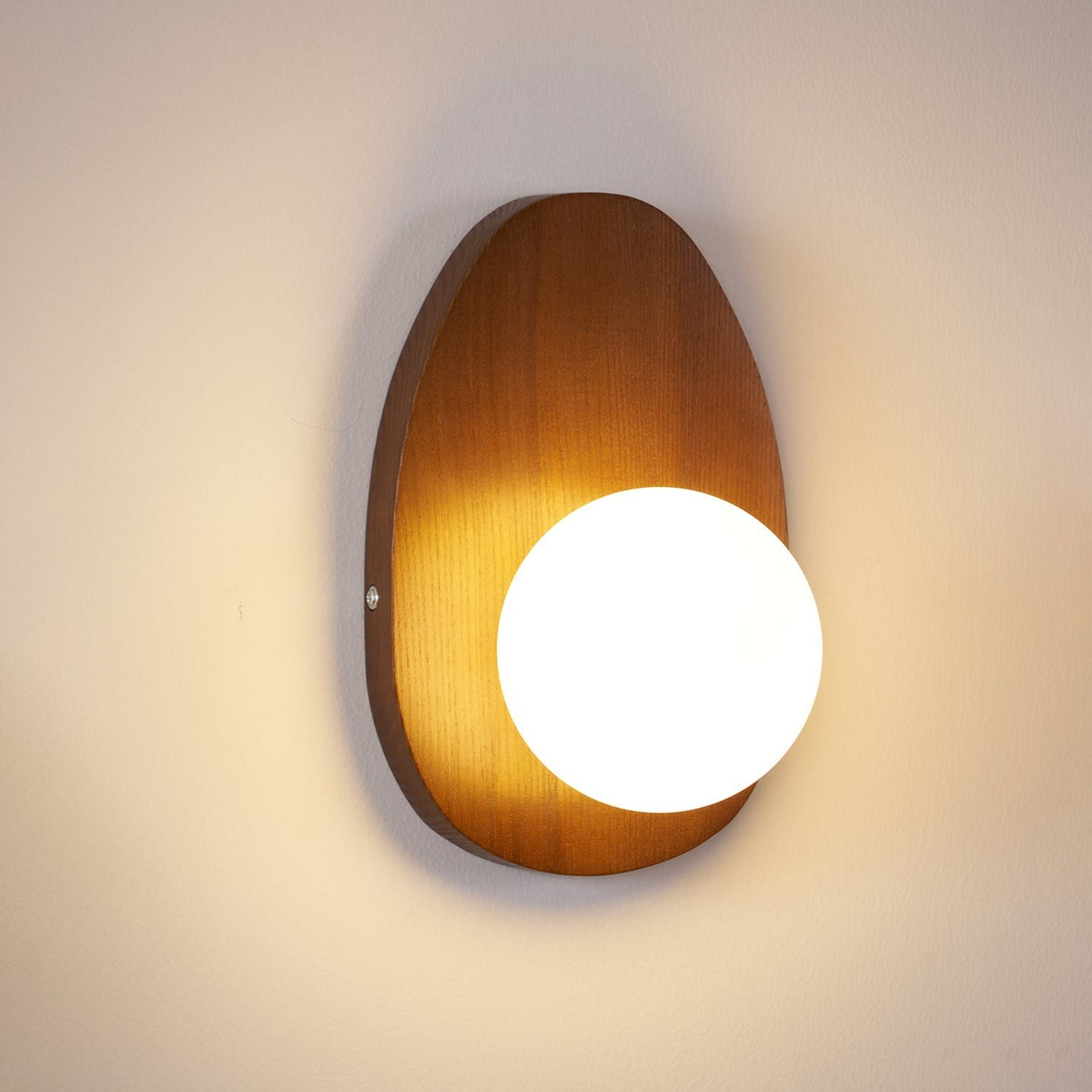 Walnora Globe Wall Light, Plug-In Wall Sconce, detail 18
