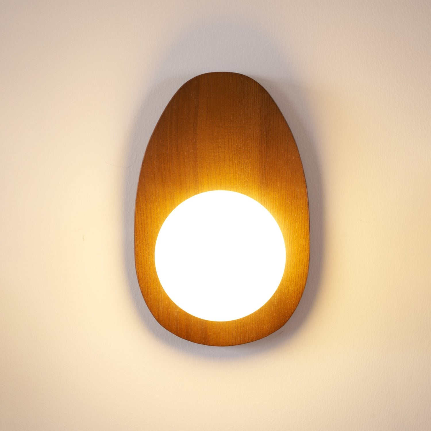 Walnora Globe Wall Light, Plug-In Wall Sconce, detail 8
