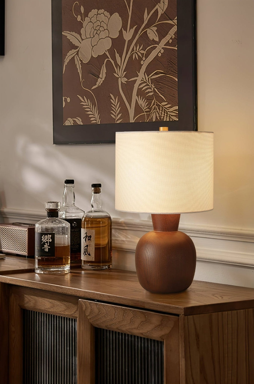 Warmwood Hearth Table Light, Bedside Table Lamp, detail 10