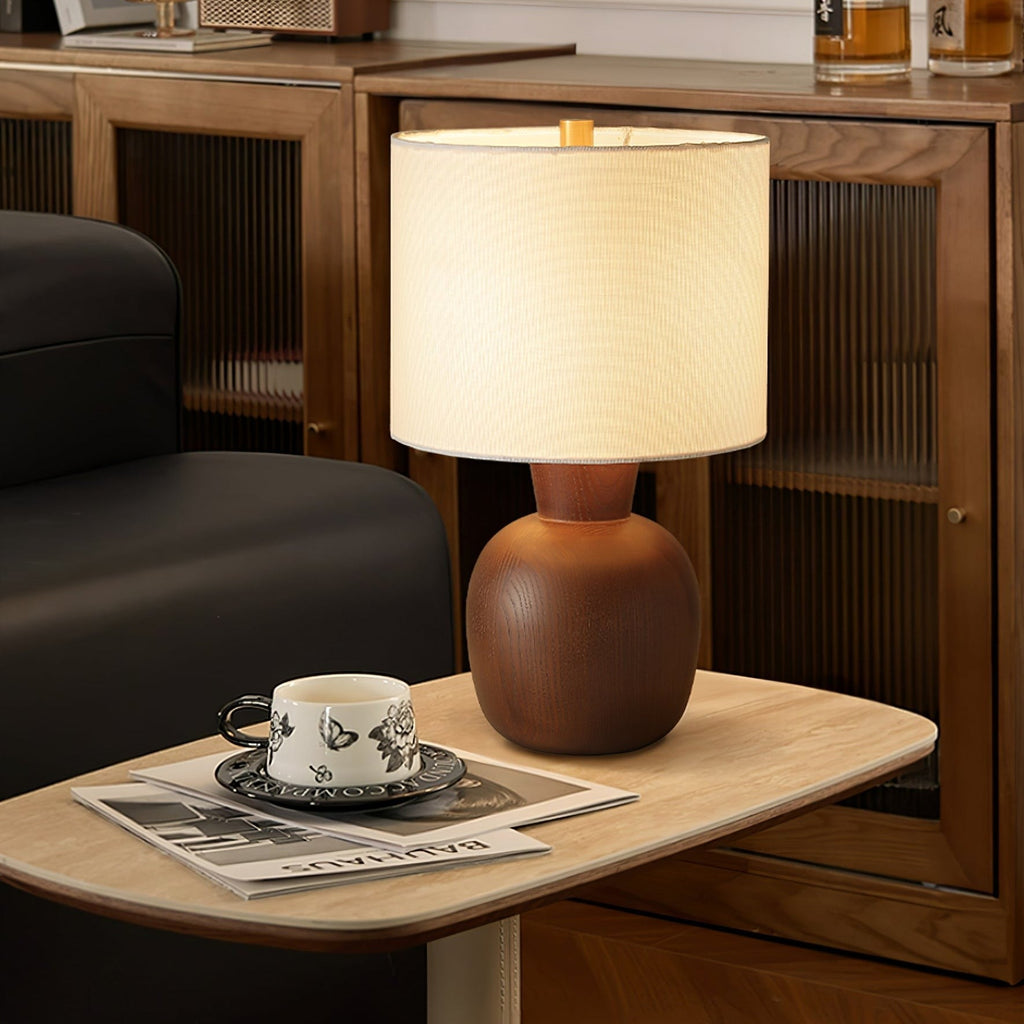 Warmwood Hearth Table Light, Bedside Table Lamp, detail 4