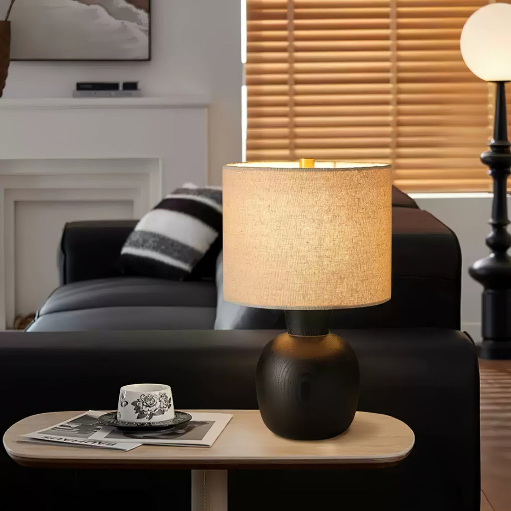 Warmwood Hearth Table Light, Bedside Table Lamp, detail 5