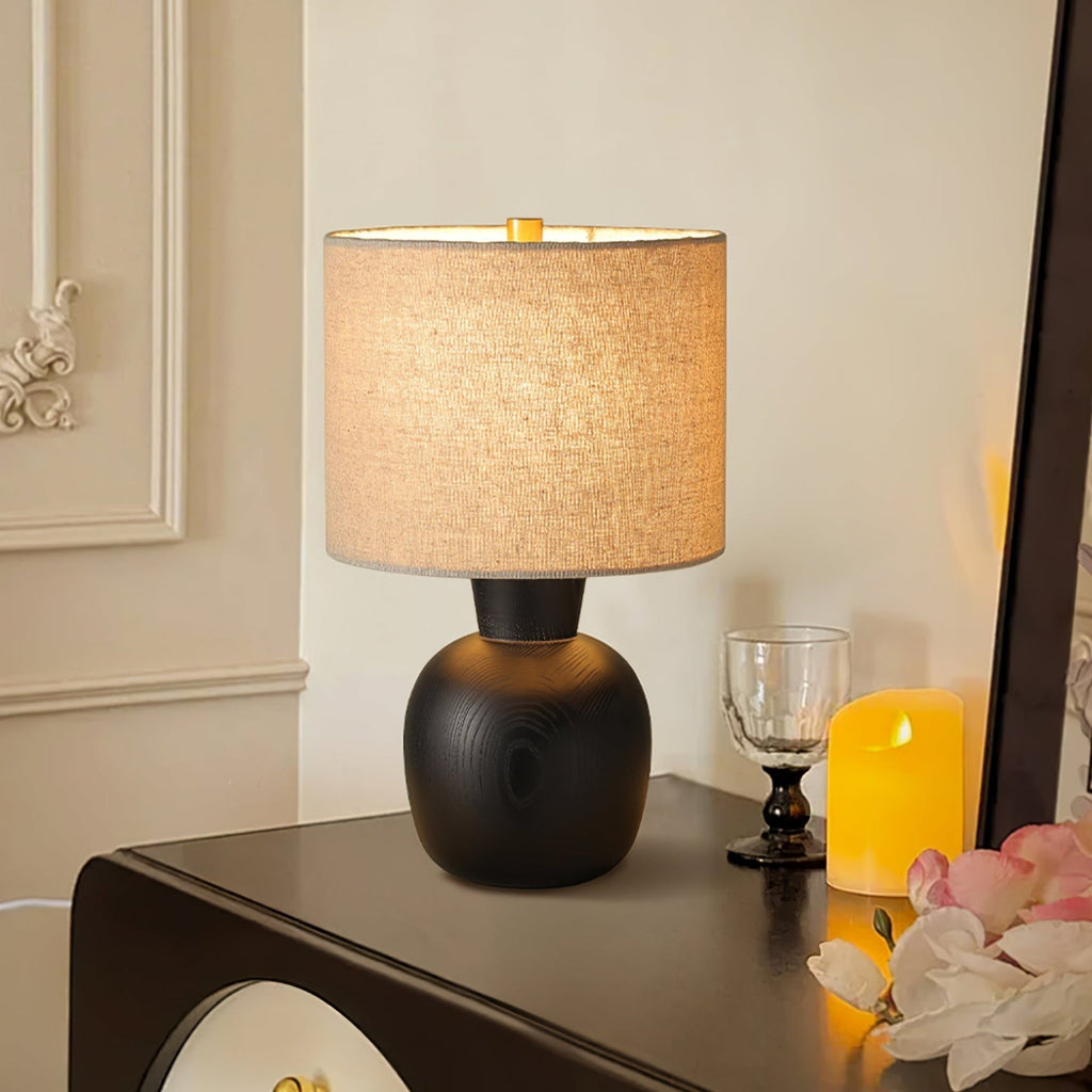 Warmwood Hearth Table Light, Bedside Table Lamp, detail 7