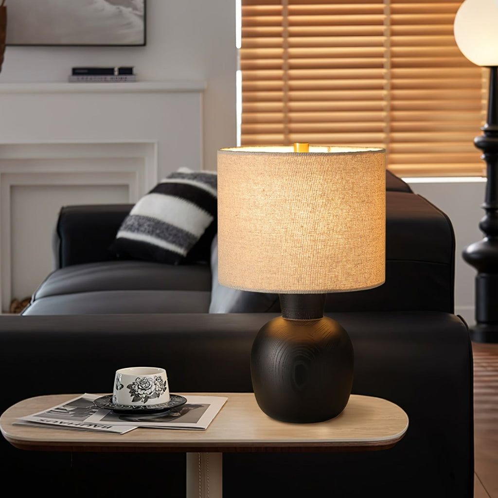 Warmwood Hearth Table Light, Bedside Table Lamp, detail 9