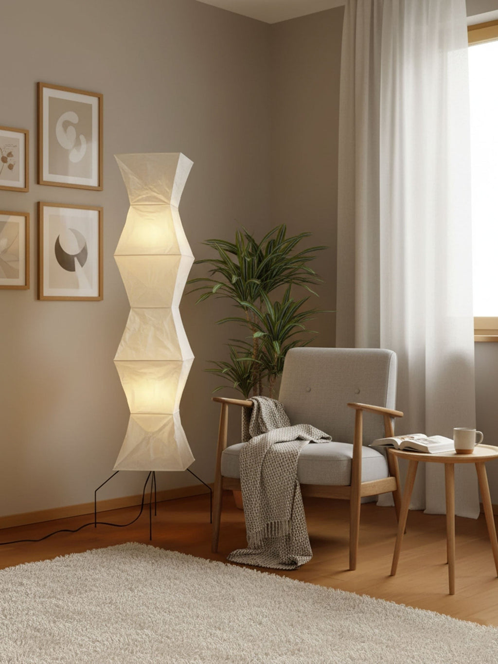 Washi Glow Floor Light, Floor Lamp, detail 11