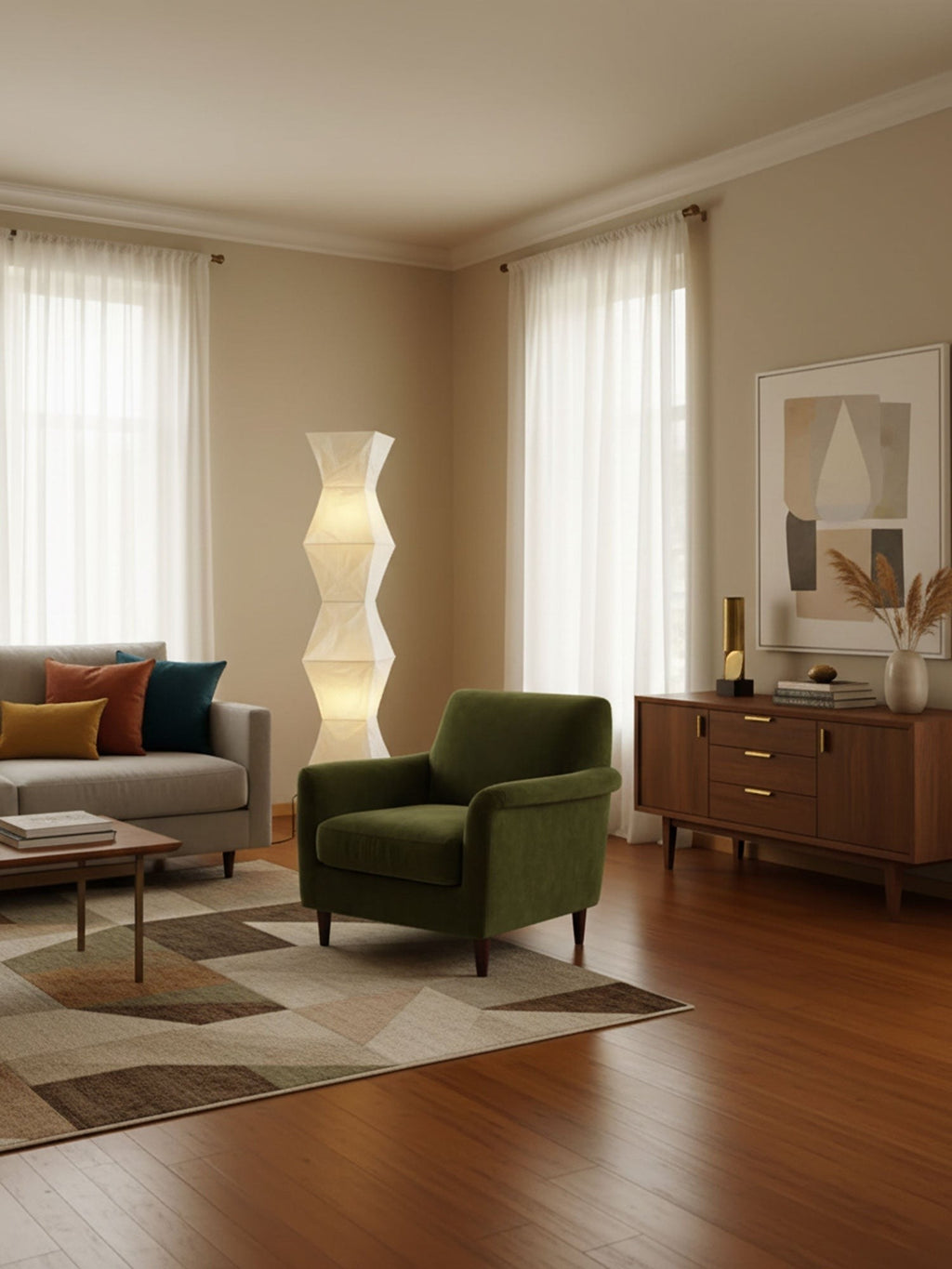 Washi Glow Floor Light, Floor Lamp, detail 13