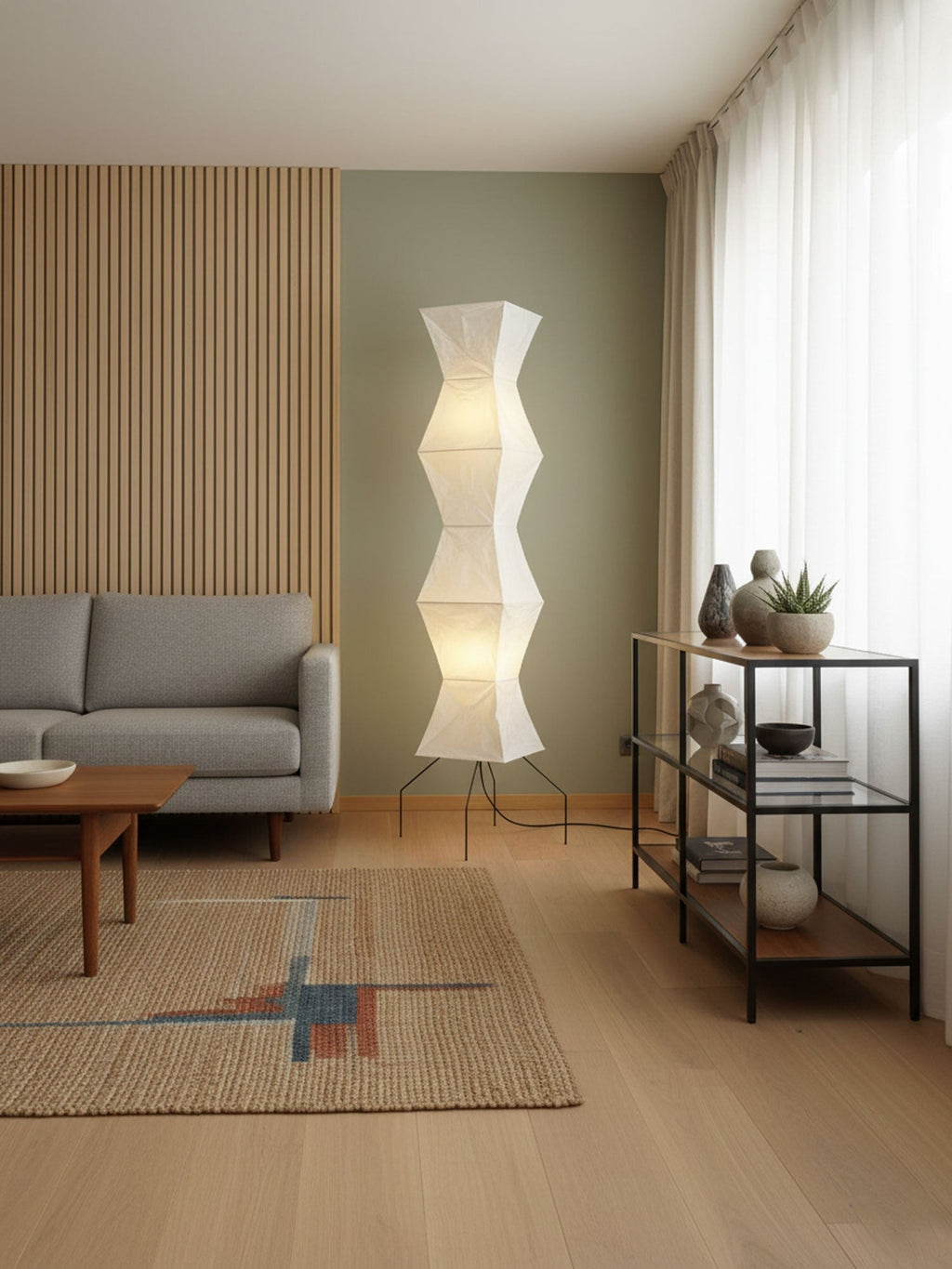 Washi Glow Floor Light, Floor Lamp, detail 15