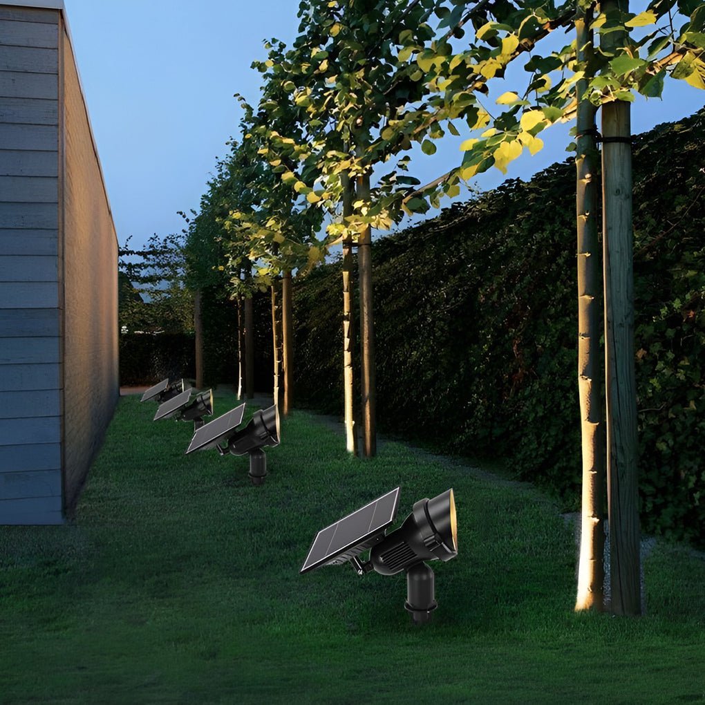 Waterproof Adjustable RGB Contemporary Exterior Solar Spot Lights Tree Spotlights, Outdoor Wall Light, detail 2