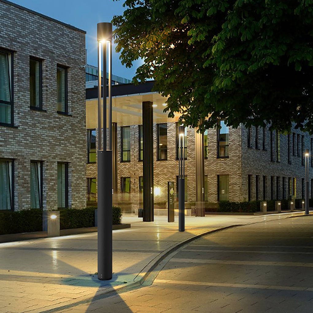 Waterproof LED High Pole Post Light Landscape Decorative Lighting for Exterior, Outdoor Wall Light, detail 10