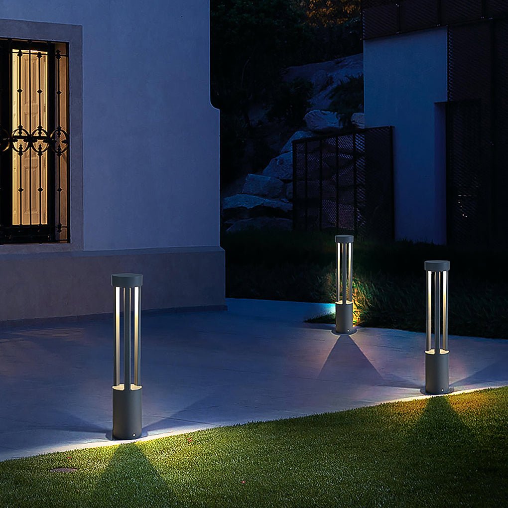 Waterproof LED High Pole Post Light Landscape Decorative Lighting for Exterior, Outdoor Wall Light, detail 5