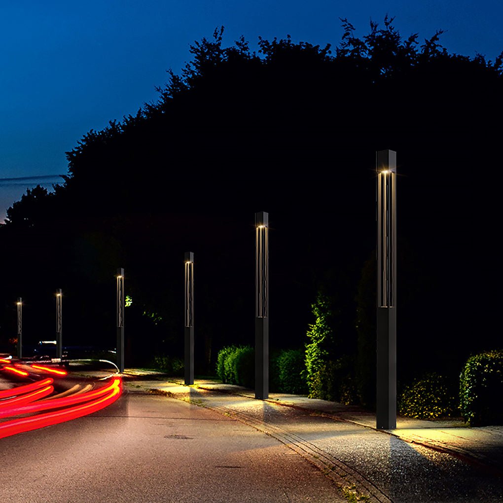 Waterproof LED High Pole Post Light Landscape Decorative Lighting for Exterior, Outdoor Wall Light, detail 6