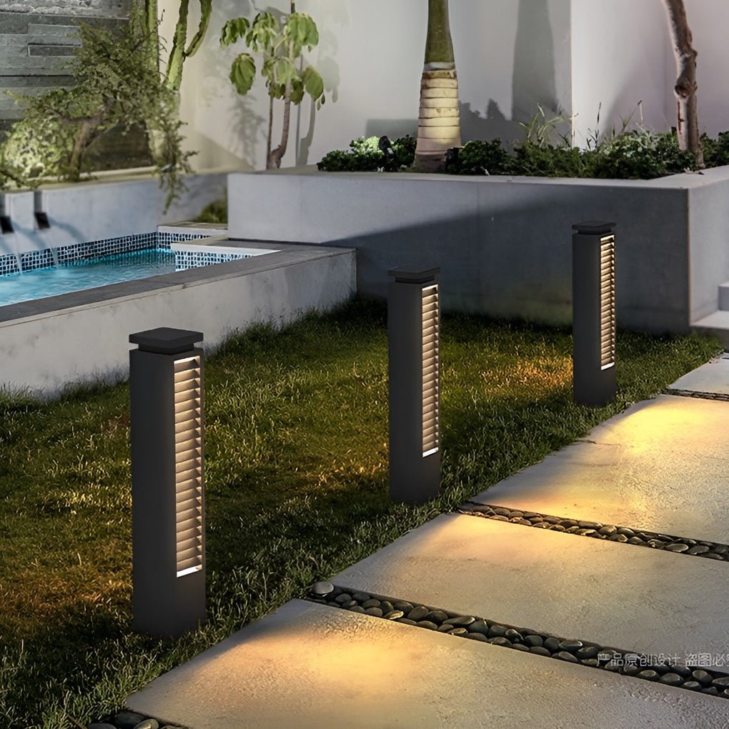 Waterproof LED Contemporary Path Lights Exterior Post Lights Garden Lights Patio Lights, Outdoor Wall Light, detail 4
