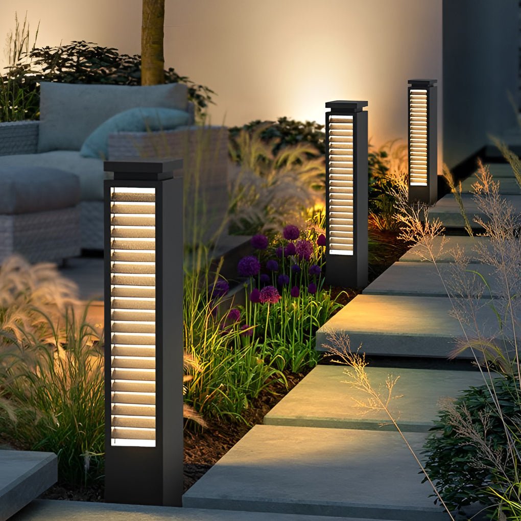 Waterproof LED Contemporary Path Lights Exterior Post Lights Garden Lights Patio Lights, Outdoor Wall Light, detail 12