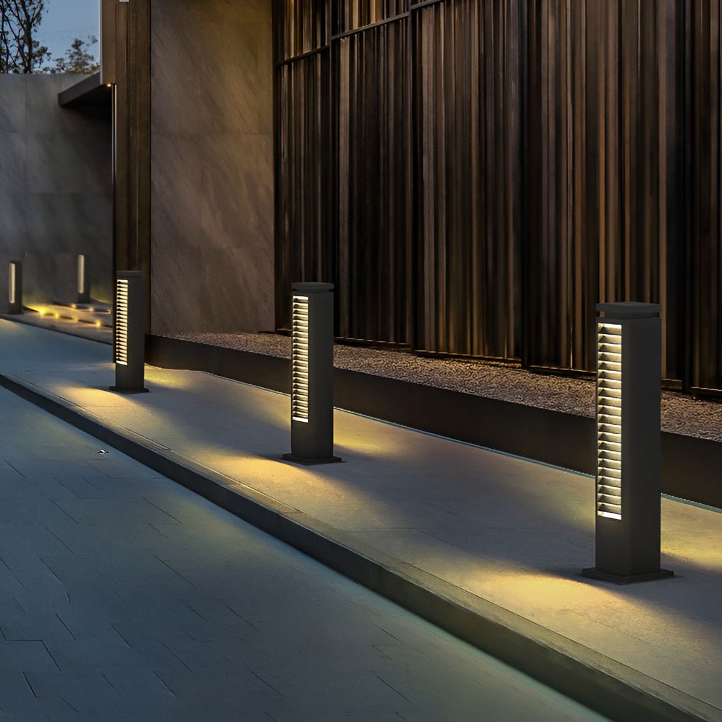 Waterproof LED Contemporary Path Lights Exterior Post Lights Garden Lights Patio Lights, Outdoor Wall Light, detail 3
