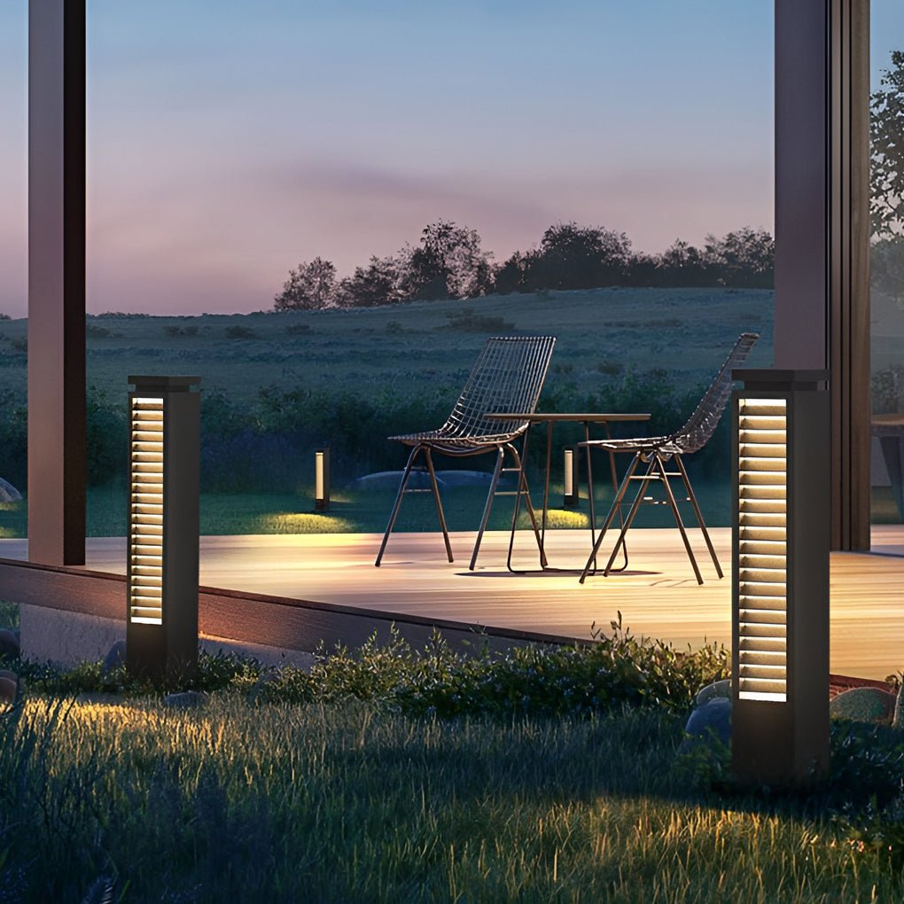 Waterproof LED Contemporary Path Lights Exterior Post Lights Garden Lights Patio Lights, Outdoor Wall Light, detail 2