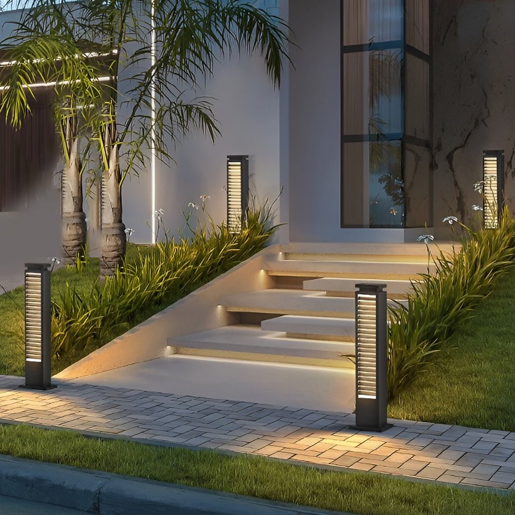 Waterproof LED Contemporary Path Lights Exterior Post Lights Garden Lights Patio Lights, Outdoor Wall Light, detail 5