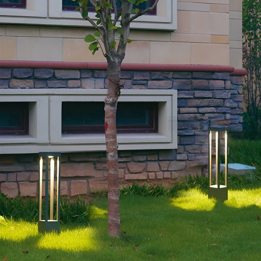 Waterproof Exterior Post Lights Pole Lamp Garden Lights Patio Lights Landscape Lighting, Outdoor Wall Light, detail 4